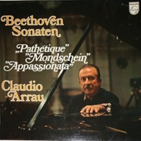 Philips : Arrau - Beethoven Sonatas 8, 14 & 23